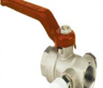 BALL VALVE WITH OUTLET TAB 1/2